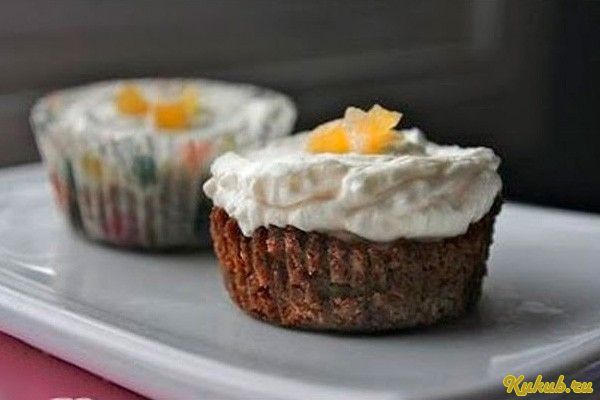 миндальные, мини-чизкейки, имбирным