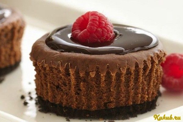 мини-чизкейки, шоколадными, чипсами