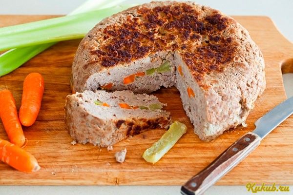 мясной, хлеб, травами, свинина