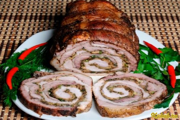 мясной, рулет, свинина, пищевой мясной, рулет, свинина, пищевой