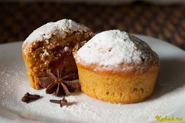 морковные, кексы морковные, кексы