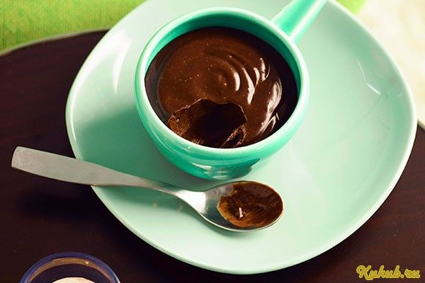 мусс, горького, шоколада