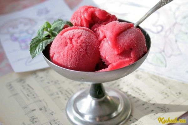 натуральное, мороженое