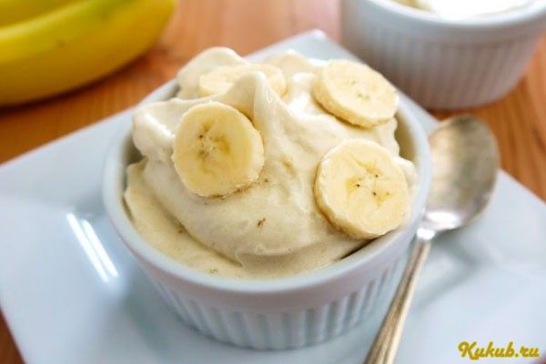 необычное, мороженое, бананов необычное, мороженое, бананов