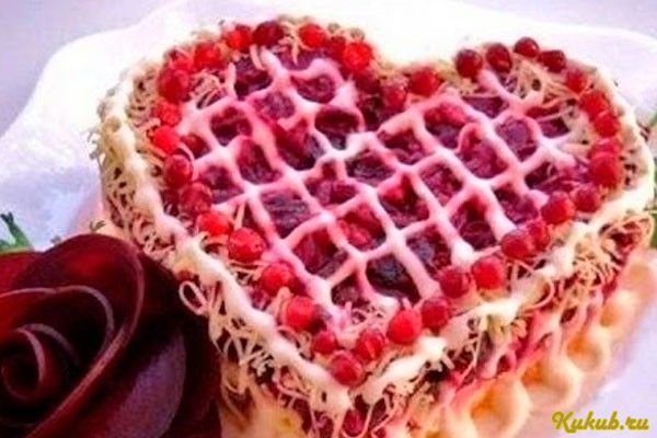 неподражаемый, салат, любовница