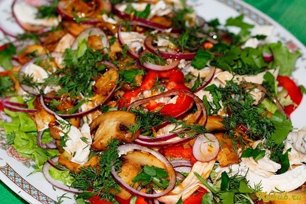 несложный, салат