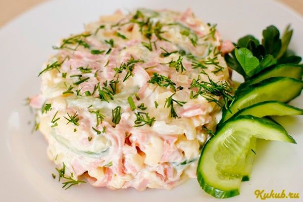 несложный, салат