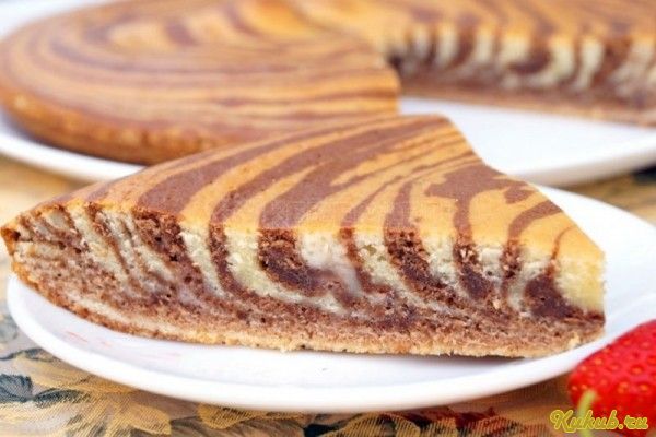 нежный, кекс, зебра