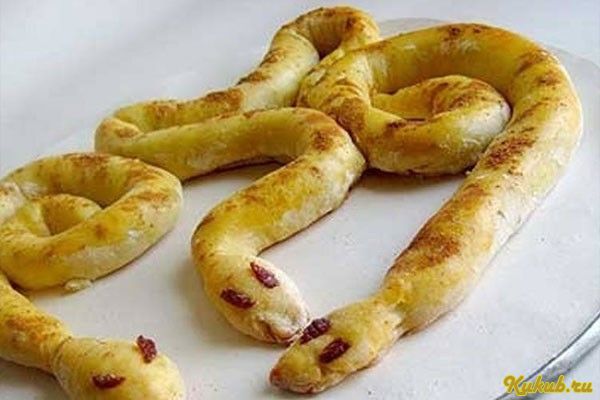 новогодние, пирожки, бананом