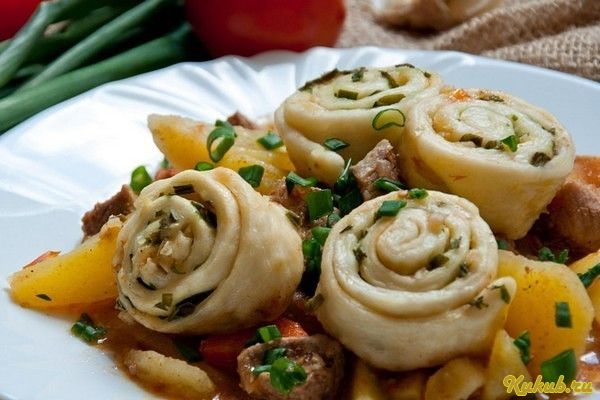 нудли, по-украински, свинина, пищевой