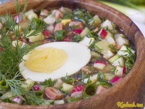 окрошка, настое, сухофруктов