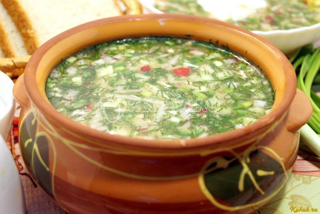 окрошка, овощная, капуста окрошка, овощная, капуста