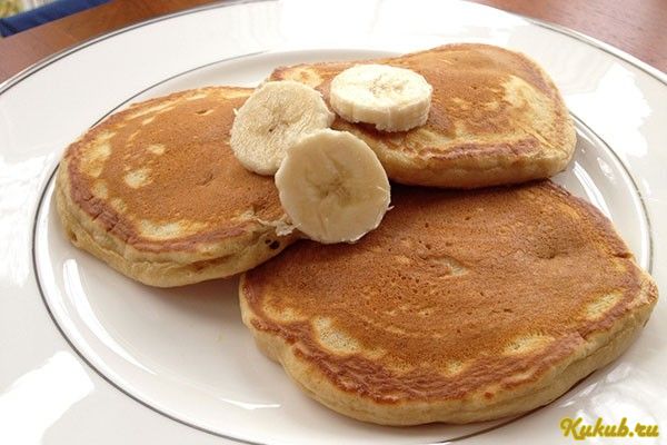 оладьи, банана