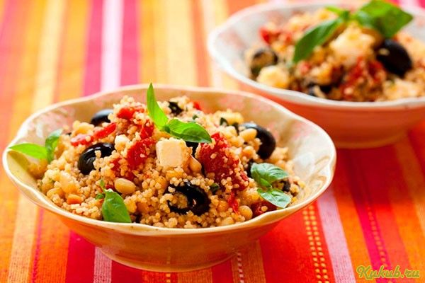 овощной, салат, рисом