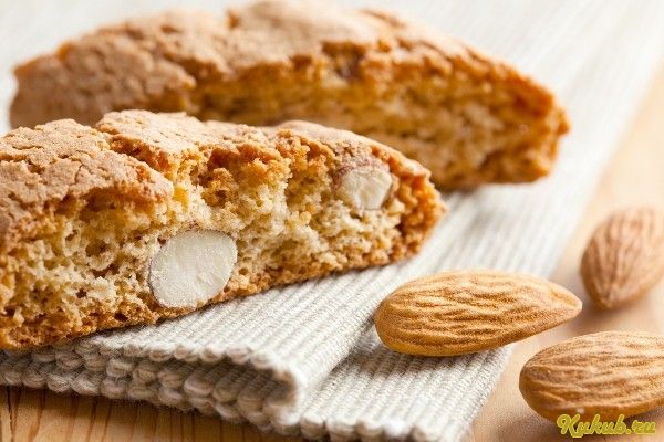 печенье, миндальное печенье, миндальное