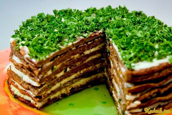 печеночный, торт