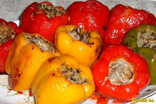перец, фаршированный, окончании чего, свинина