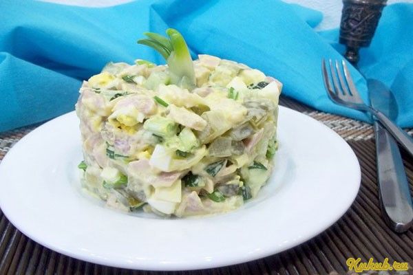 пикантный, салат пикантный, салат