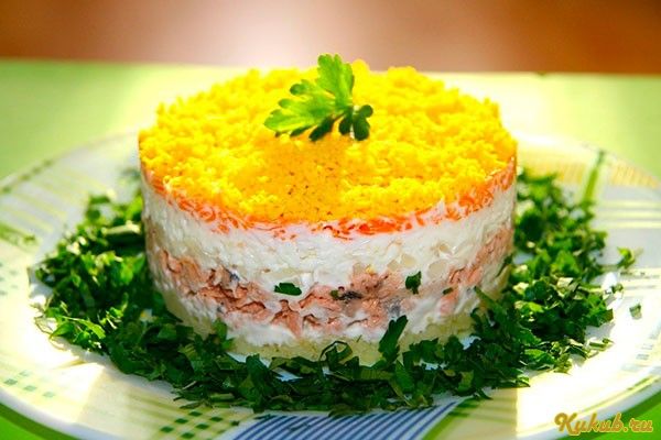 порционный, салат