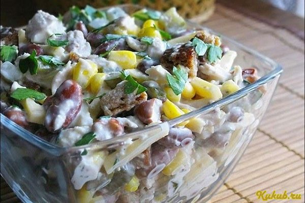 несложный, салат