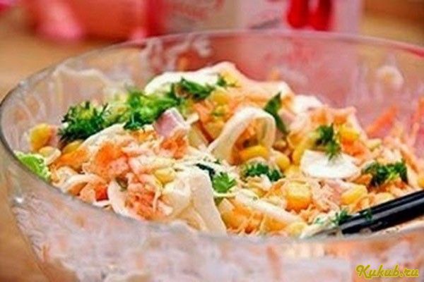 несложный, салатик