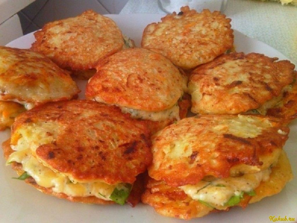 простые, кабачковые, оладьи