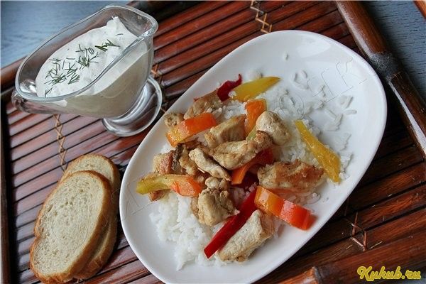 рисовый, салат, по-индонезийски рисовый, салат, по-индонезийски