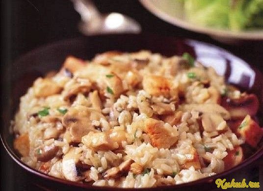 ризотто, курином, бульоне ризотто, курином, бульоне