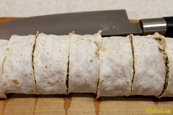 рулетики, узкого, лаваша