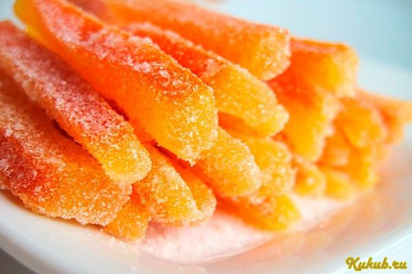 сахарные, цукаты