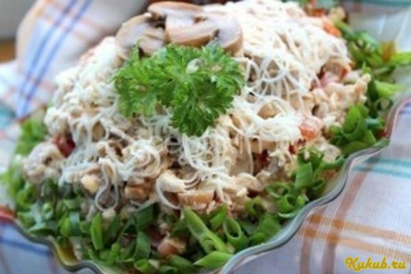 салат, алекс, куриной