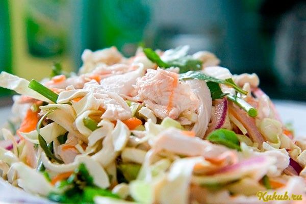 салат, анастасия, капуста