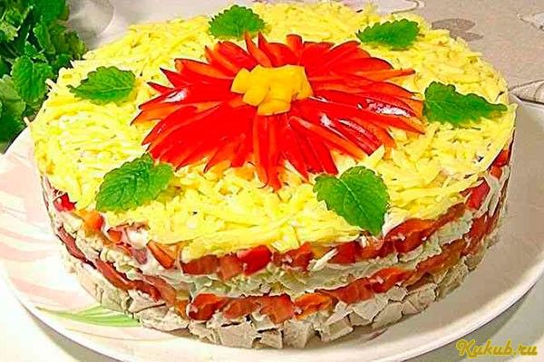 салат, астра