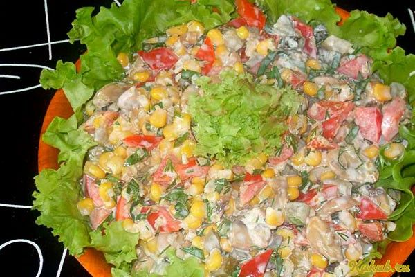 салат, екатерина, мелко нарезаем, лапша