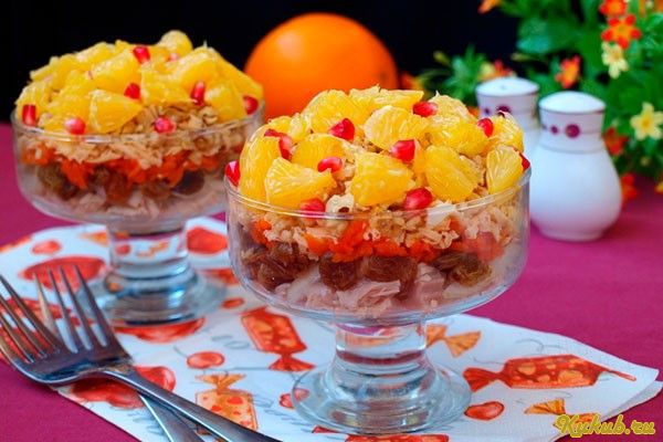 салат, французская, любовница