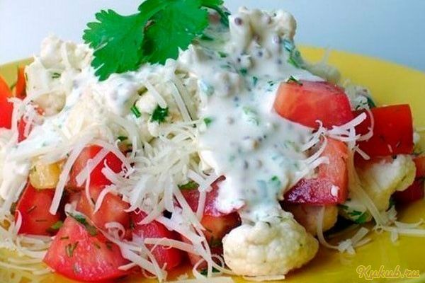 салат, цветной, капусты, капуста