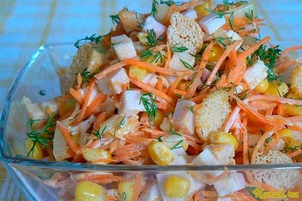 салат, карусель, корейской