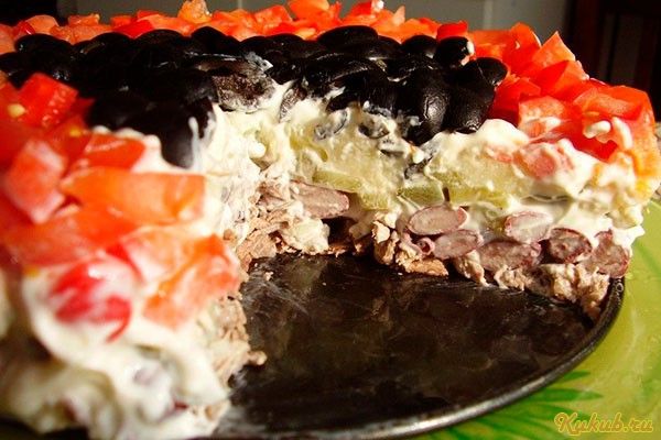 салат, коварство, любовь