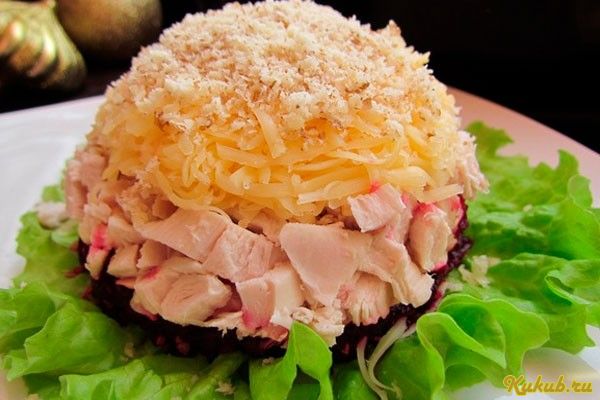 салат, кучеряшка