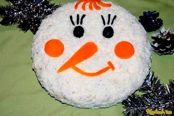 салат, куриный