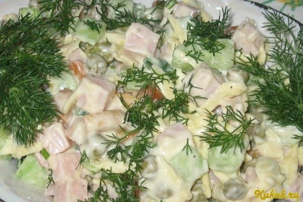 салат, летисия, копченой, маринад