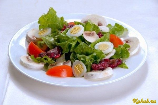 салат, лионский