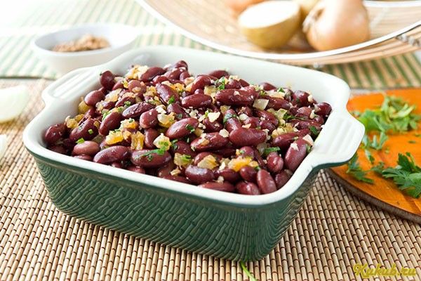 салат, лобио