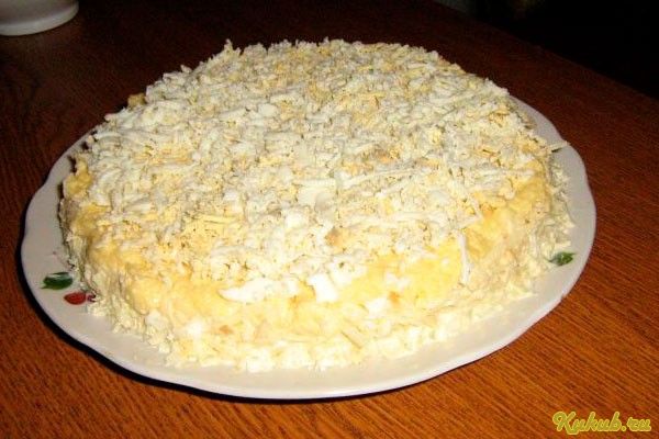 салат, неженка, курицей салат, неженка, курицей