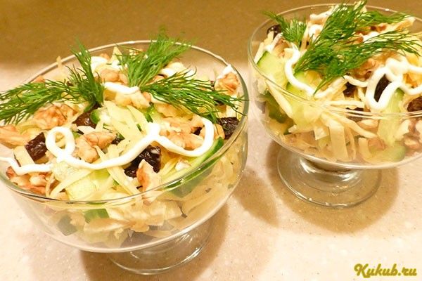 салат, нежность салат, нежность