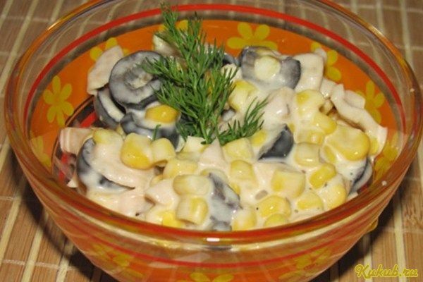 салат, пальчики