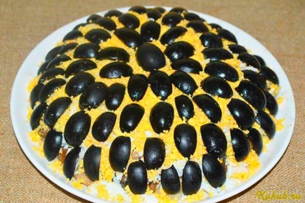 салат, подсолнух, жареной