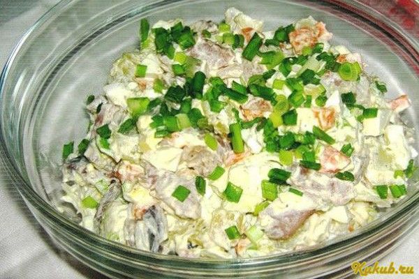 салат, прибой, соленой