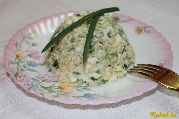 салат, ростовский, курицей