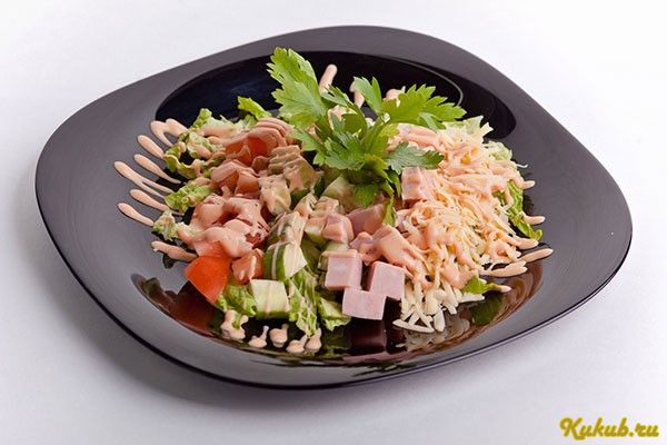 салат, русская, красивая салат, русская, красивая